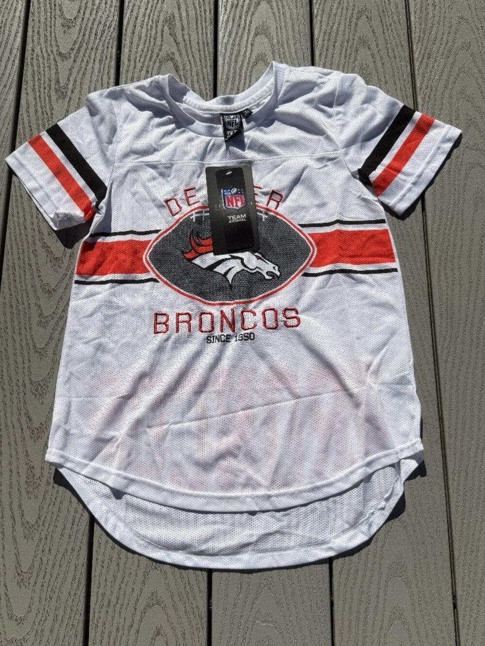 Denver broncos Women’s Jersey Tshirt ultra game Small Football NFL
